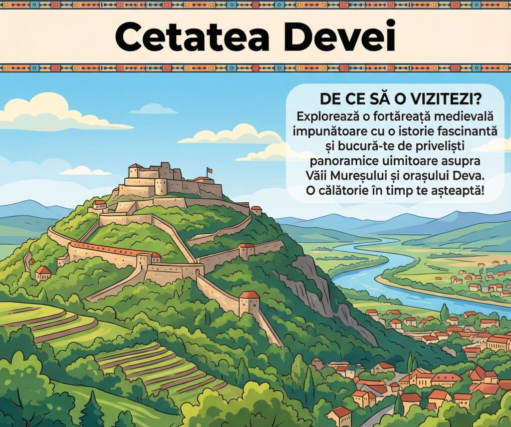 ghid turistic ilustrat judetul Hunedoara