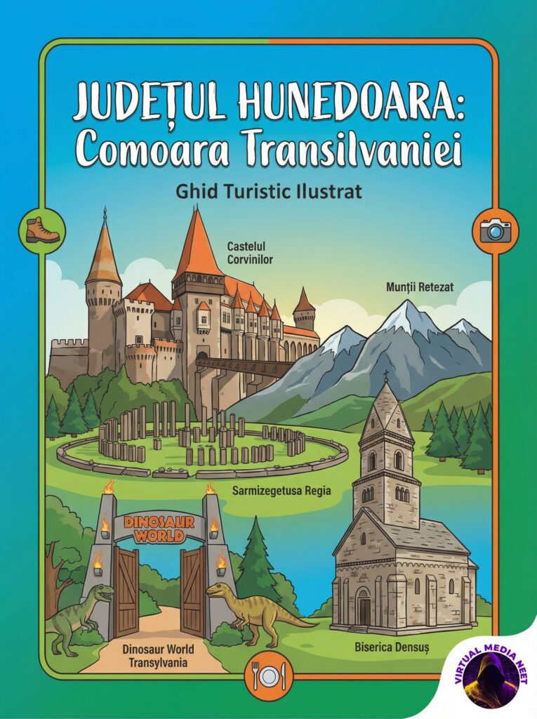 Judetul Hunedoara - ghid turistic ilustrat